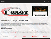 Tablet Screenshot of lulays.com